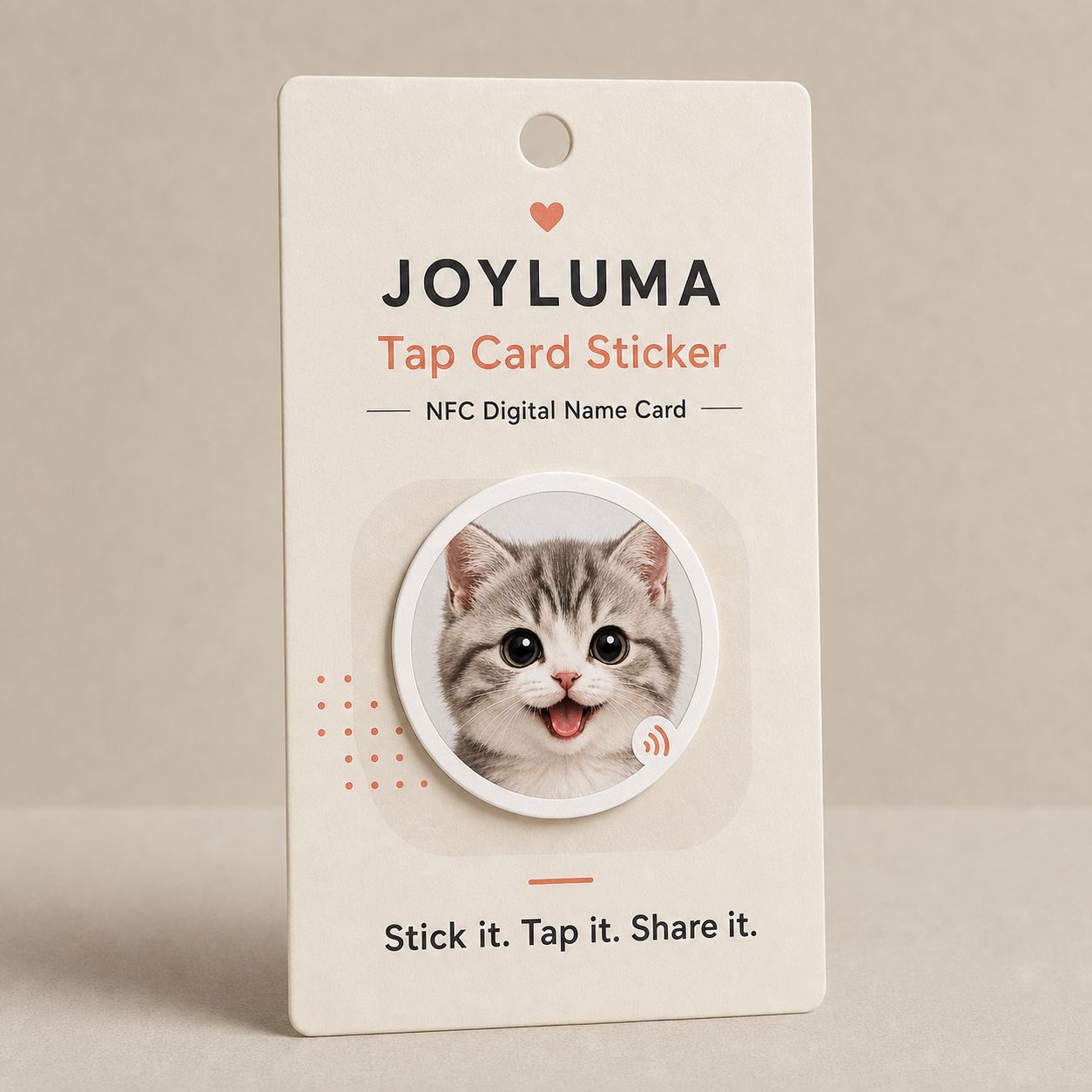 Happy Cat sticker design